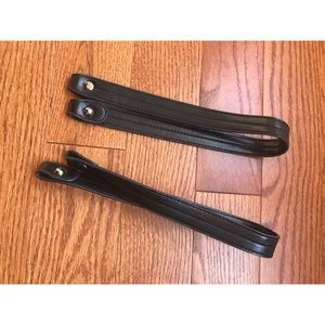 Black Miche purse handle set